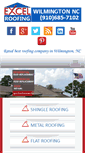 Mobile Screenshot of excelroofingnc.com